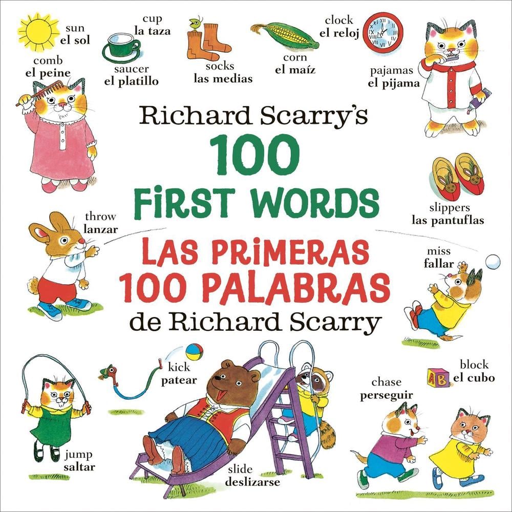 Richard Scarry's 100 First Words/Las primeras 100 palabras de Richard Scarry by Richard Scarry - ISBN: 9780593563366