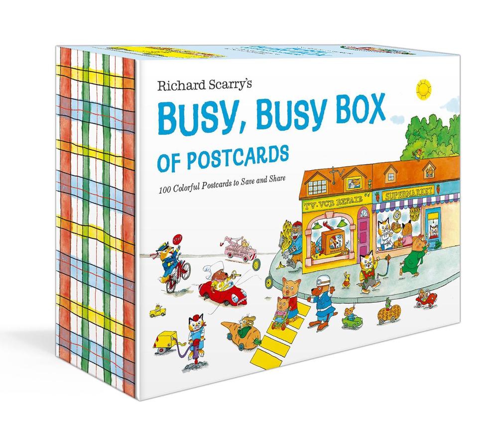 Richard Scarry's Busy, Busy Box of Postcards, 9780593580028