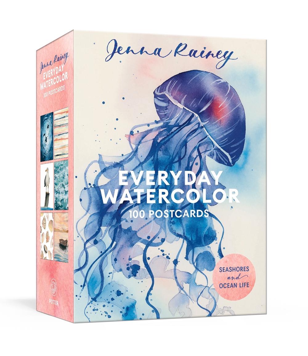 Everyday Watercolor 100 Postcards, 9780593580523
