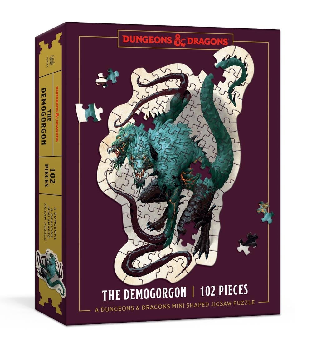Dungeons & Dragons Mini Shaped Jigsaw Puzzle: The Demogorgon Edition by Official Dungeons & Dragons Licensed - ISBN: 9780593580684