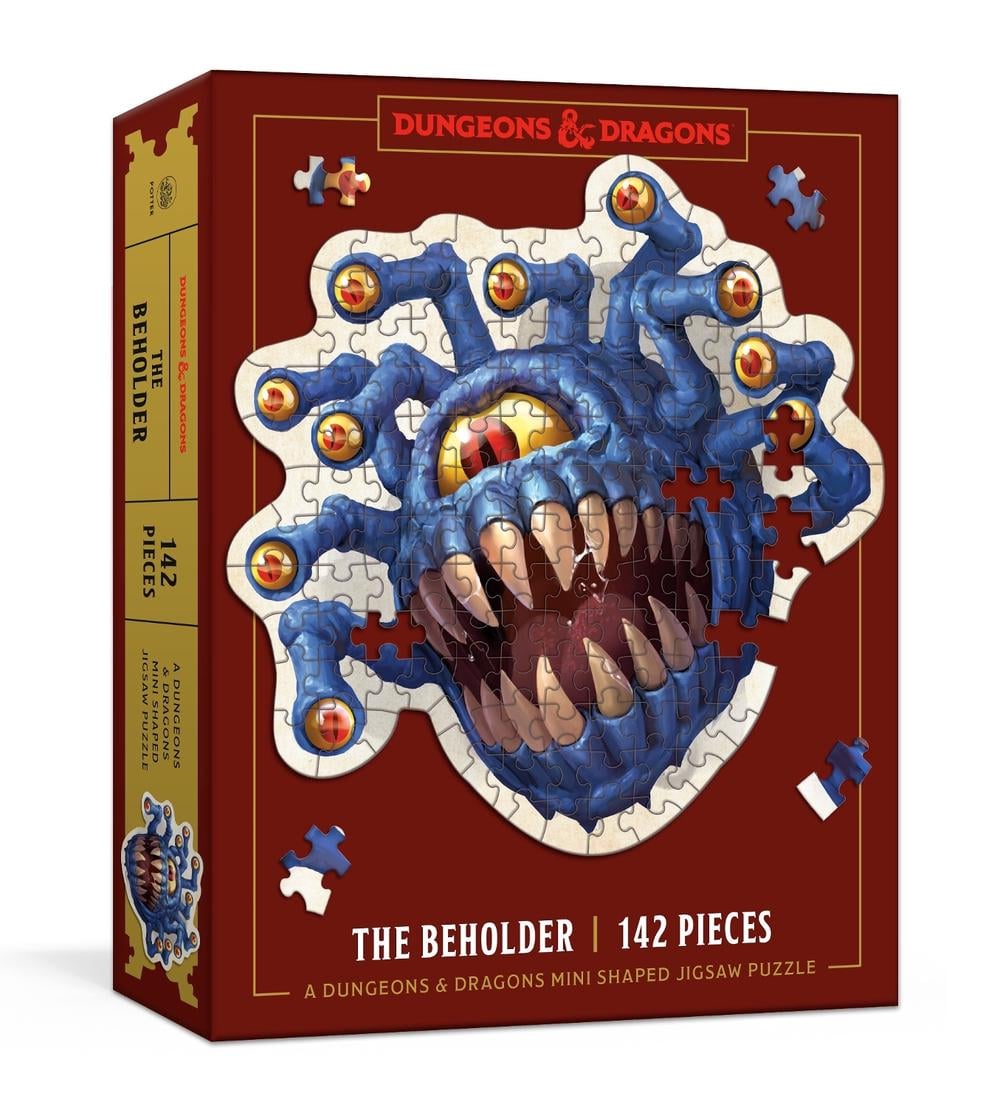 Dungeons & Dragons Mini Shaped Jigsaw Puzzle: The Beholder Edition by Official Dungeons & Dragons Licensed - ISBN: 9780593580707