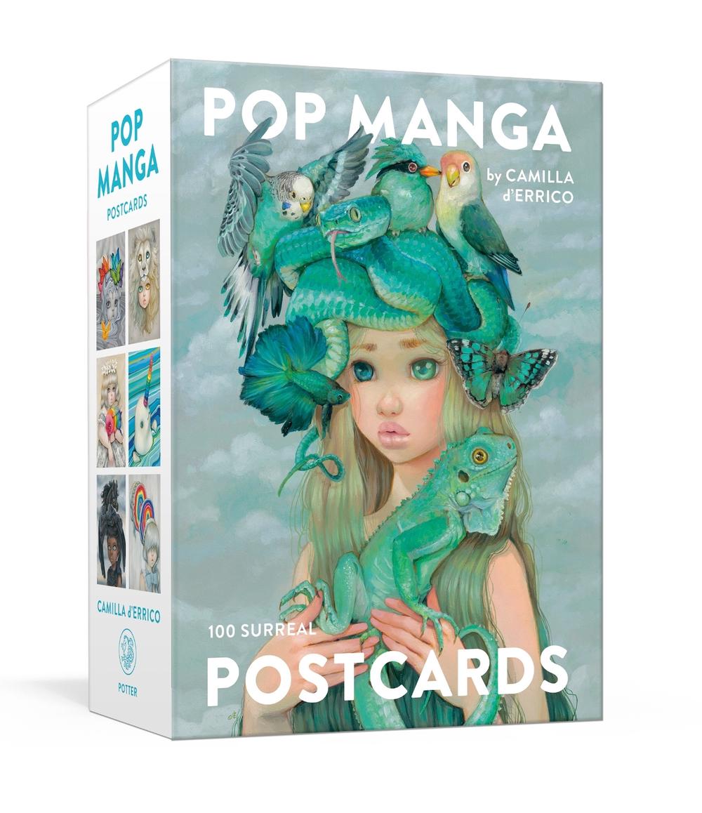 Pop Manga Postcards by Camilla d'Errico - ISBN: 9780593581902