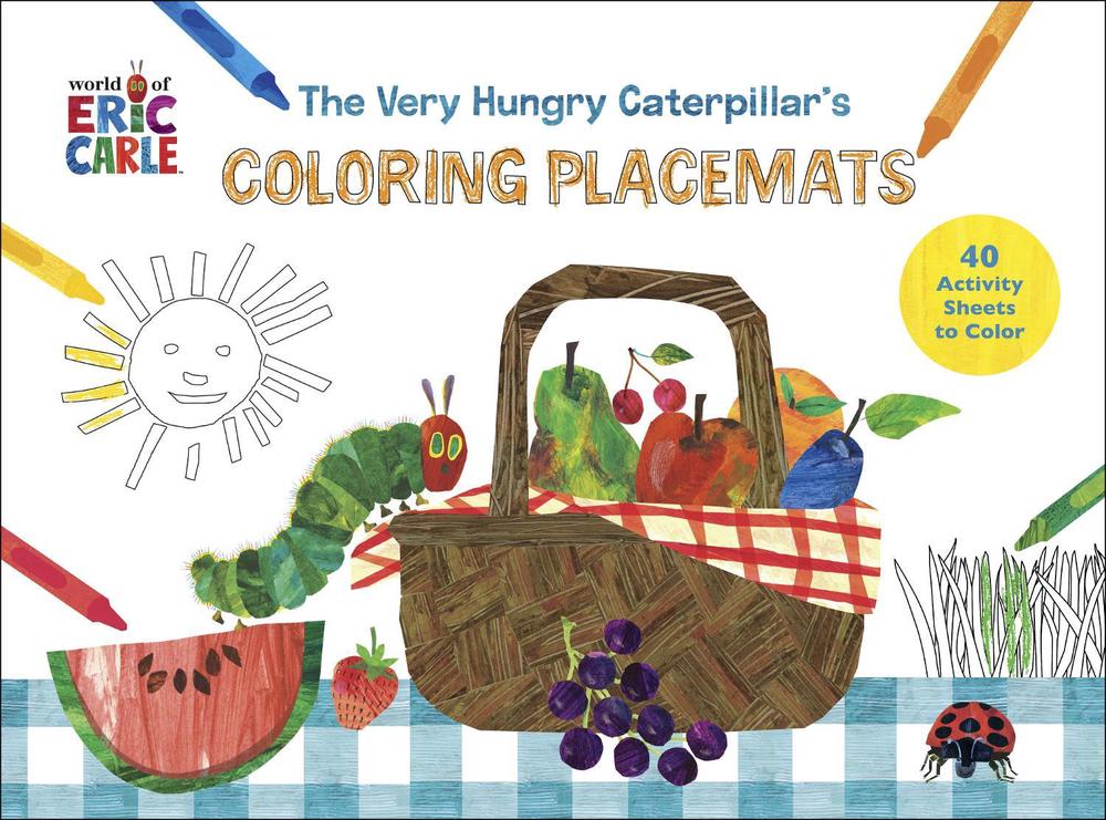 The Very Hungry Coloring Placemats, 9780593582404