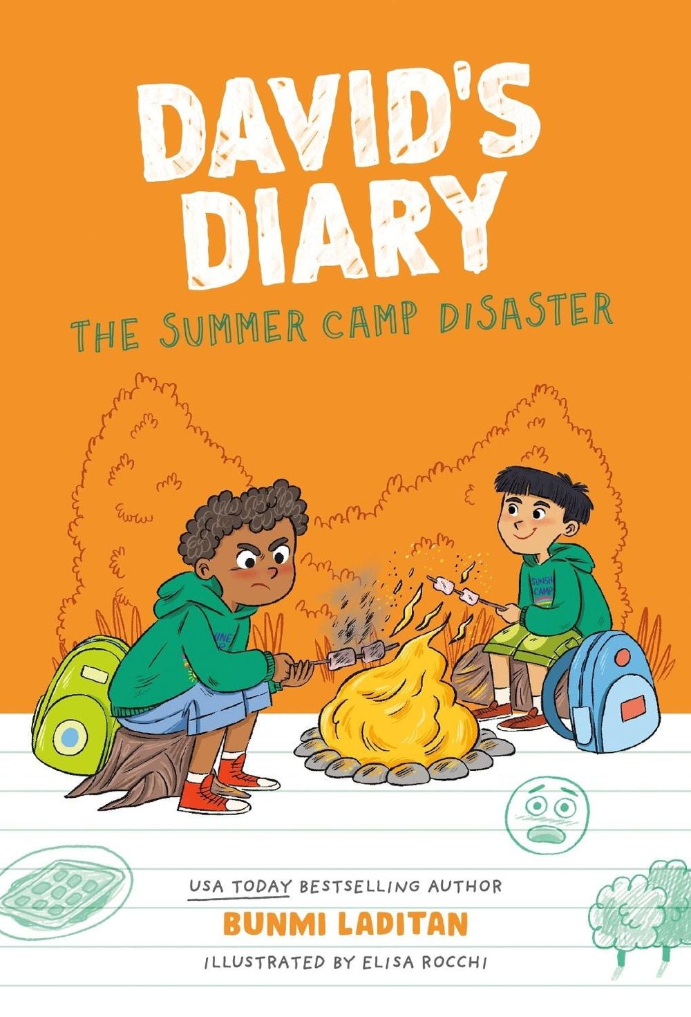 David's Diary #1: The Summer Camp Disaster by Bunmi Laditan - ISBN: 9780593601549