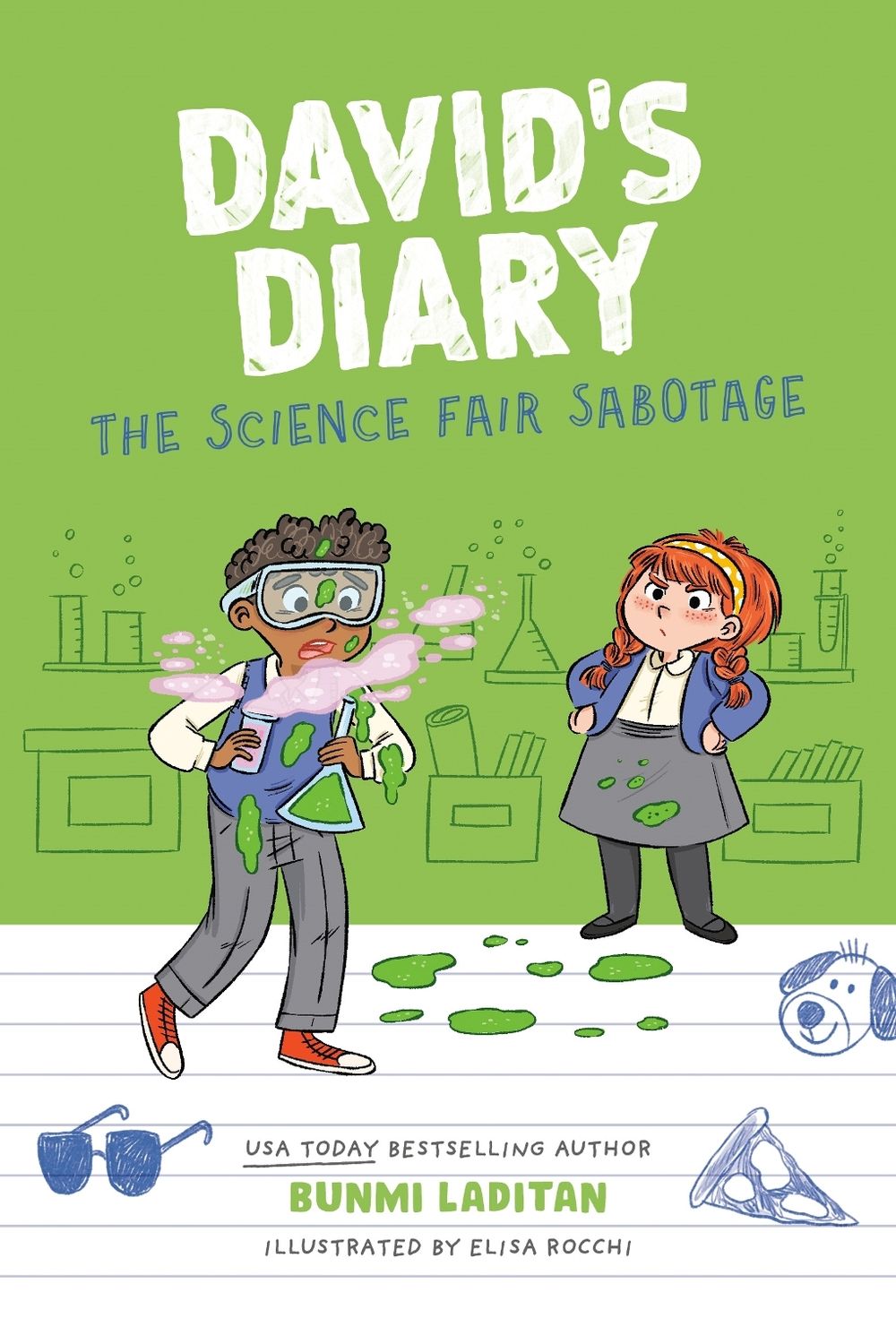 David's Diary #2: The Science Fair Sabotage by Bunmi Laditan - ISBN: 9780593601563