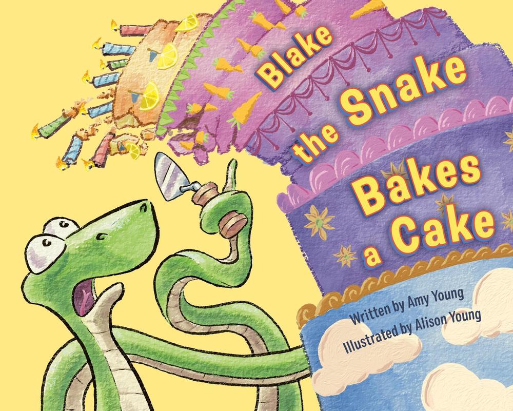 Blake the Snake Bakes a Cake, 9780593621745
