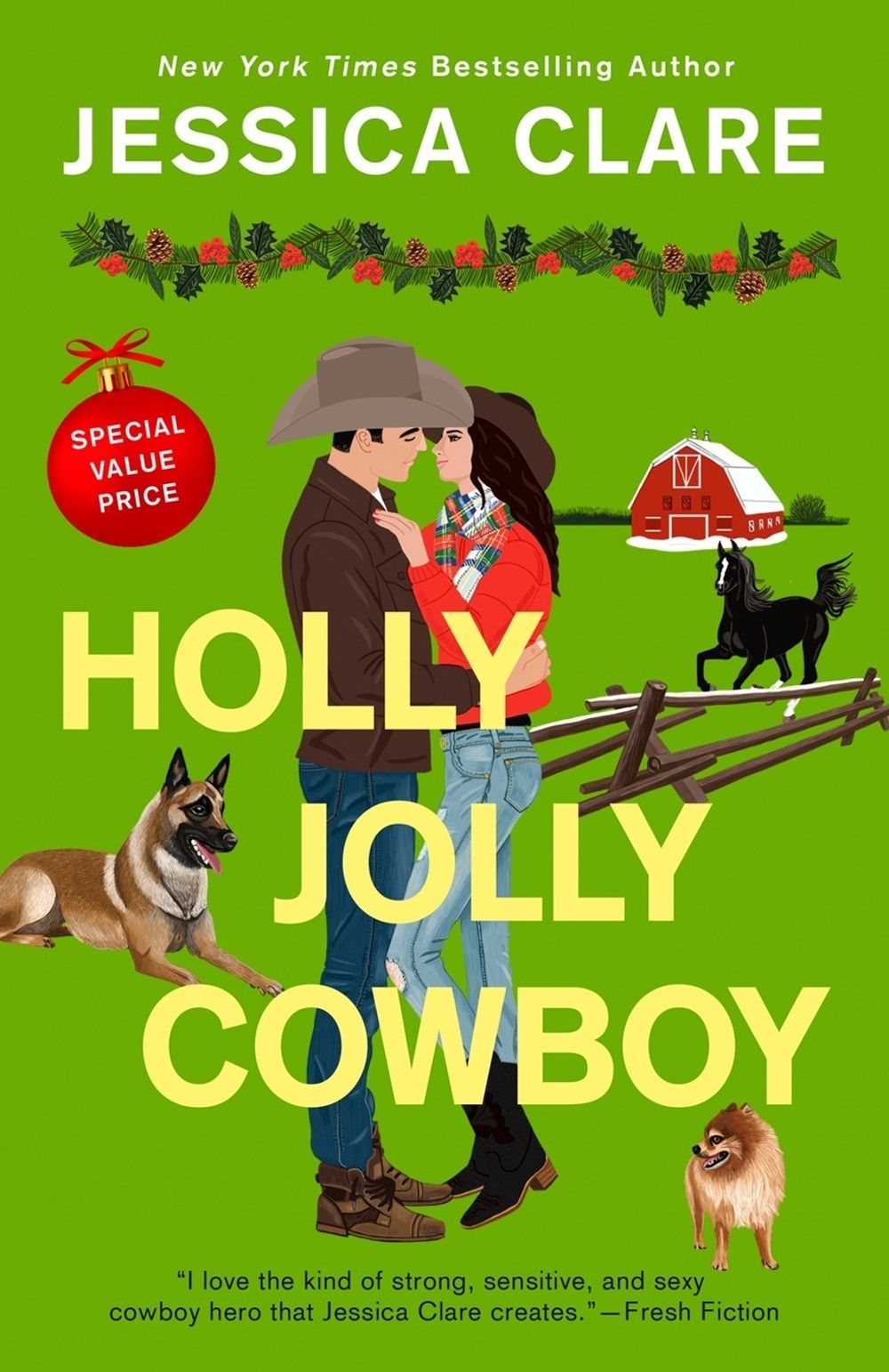 Holly Jolly Cowboy by Jessica Clare - ISBN: 9780593641101