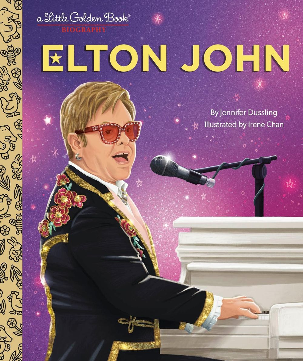 Elton John: A Little Golden Book Biography by Jennifer Dussling - ISBN: 9780593647301