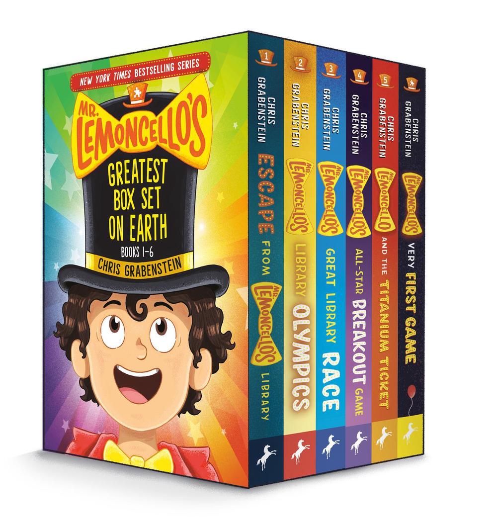 Mr. Lemoncello's Greatest Box Set on Earth: 6 Books!, 9780593649565