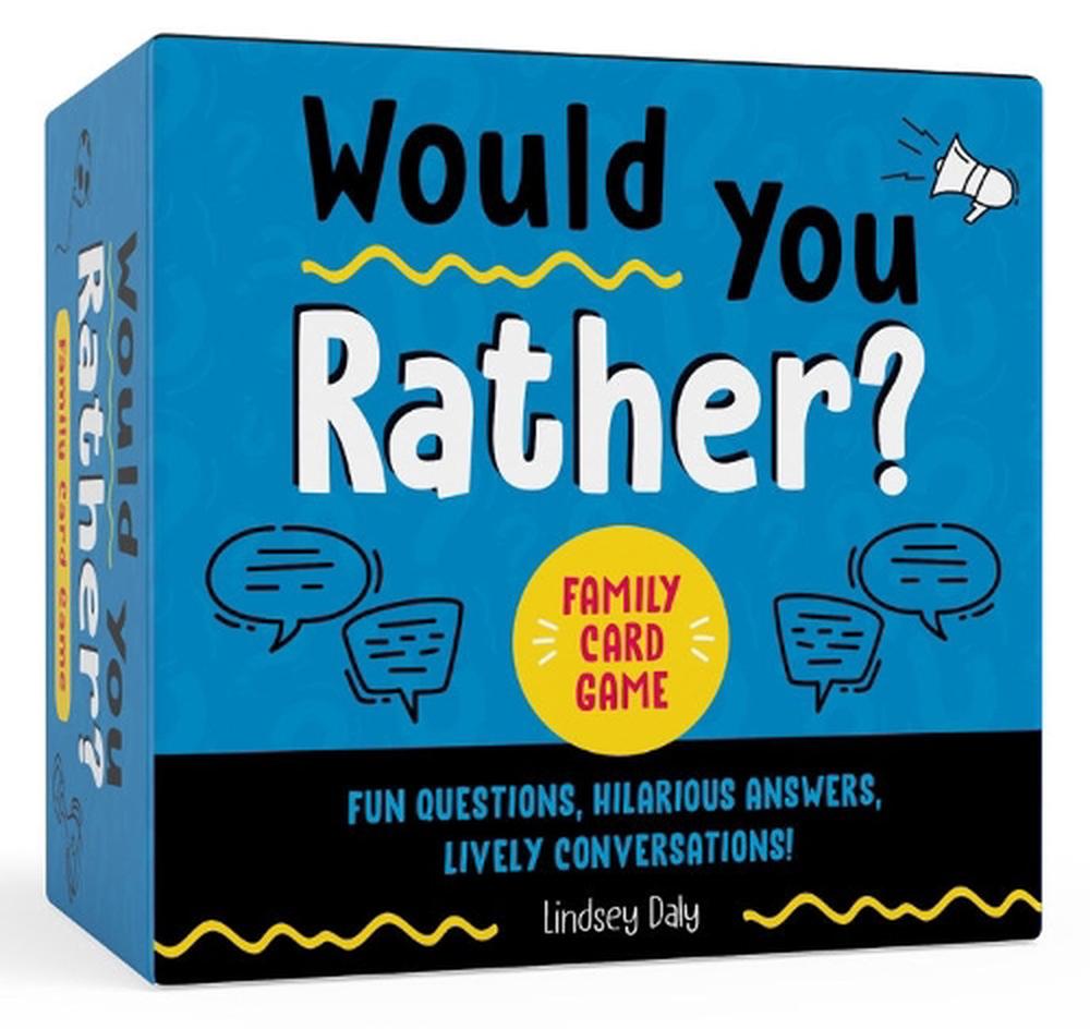 Would You Rather? Family Card Game, 9780593690192