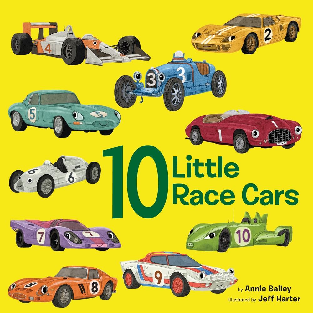 10 Little Race Cars by Annie Bailey - ISBN: 9780593710098