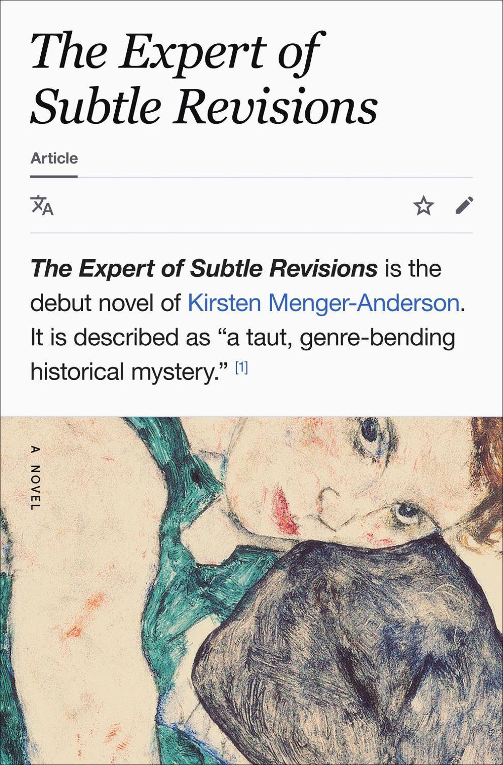 The Expert of Subtle Revisions by Kirsten Menger-Anderson - ISBN: 9780593798300
