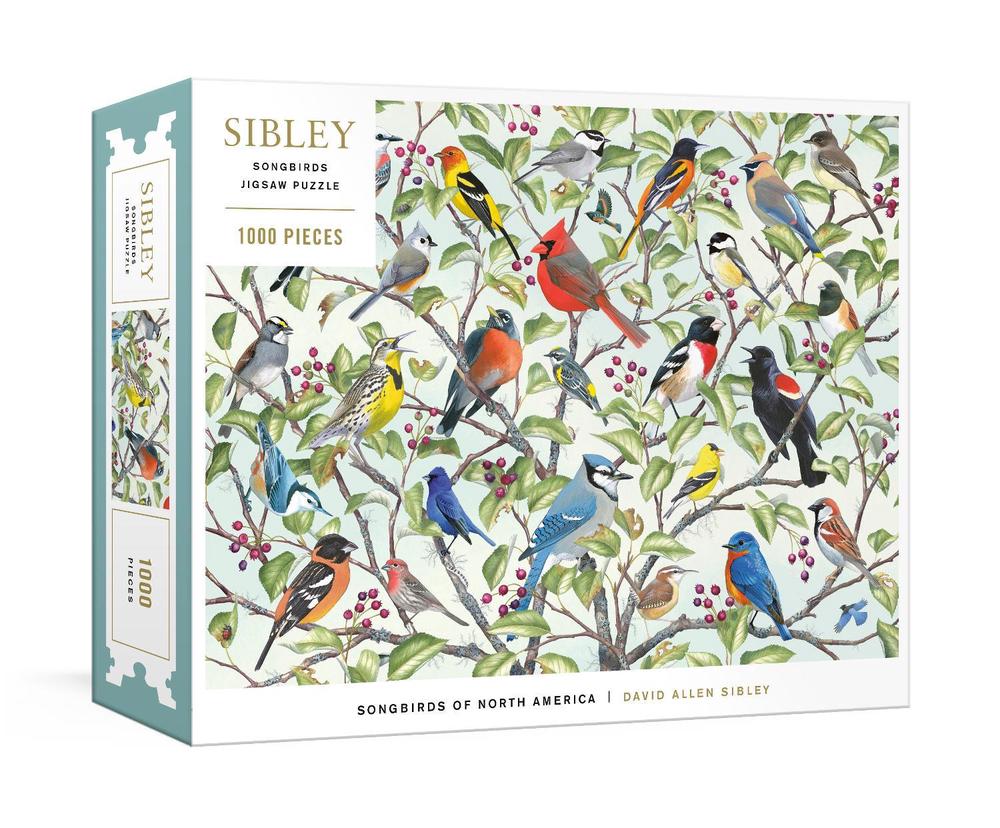 Sibley Songbirds Jigsaw Puzzle by David Allen Sibley - ISBN: 9780593800133