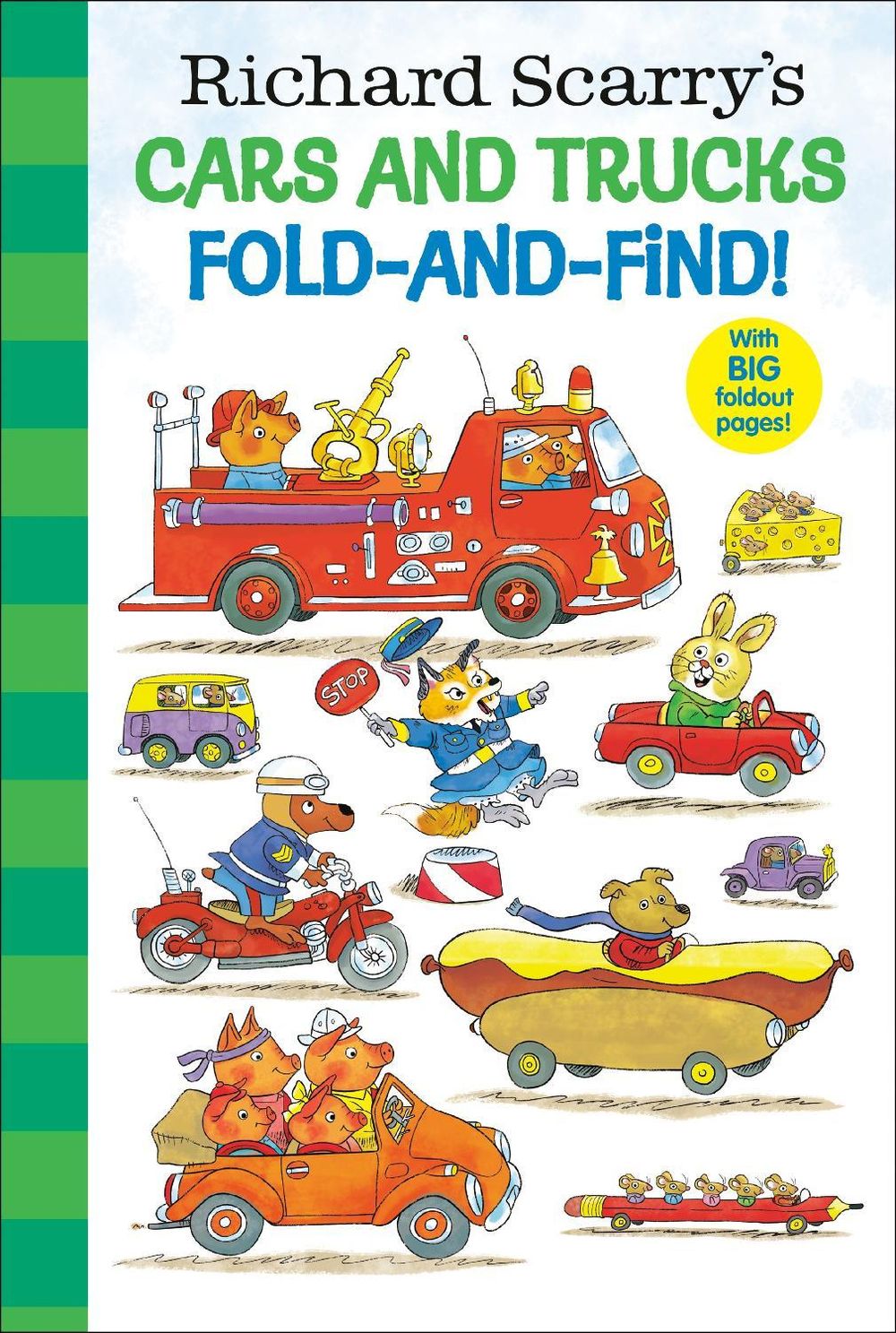 Richard Scarry's Cars and Trucks Fold-and-Find! by Richard Scarry - ISBN: 9780593807675