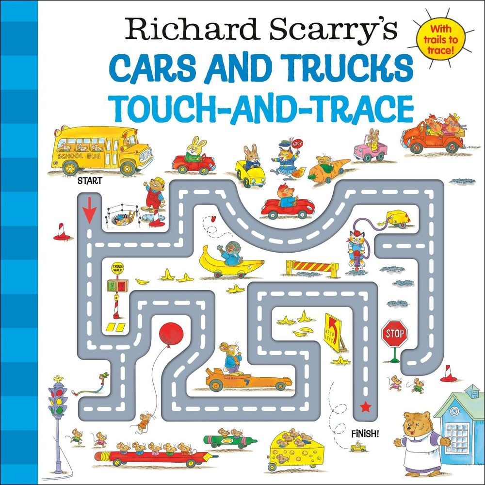 Richard Scarry's Cars and Trucks Touch-and-Trace by Richard Scarry - ISBN: 9780593808337