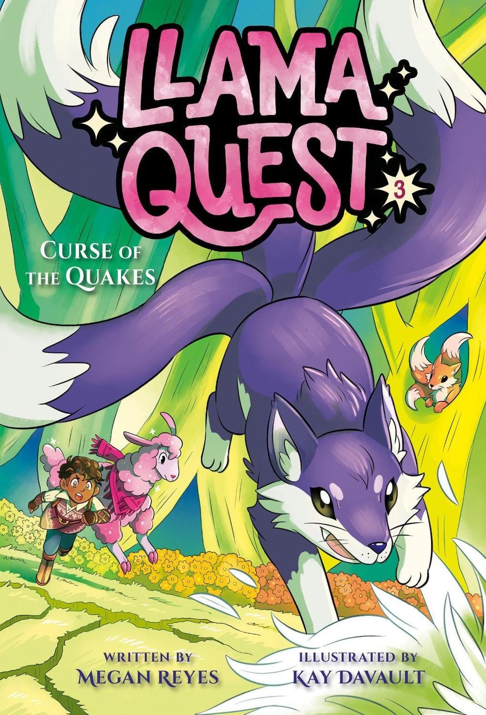 Llama Quest #3: Curse of the Quakes by Megan Reyes - ISBN: 9780593808610