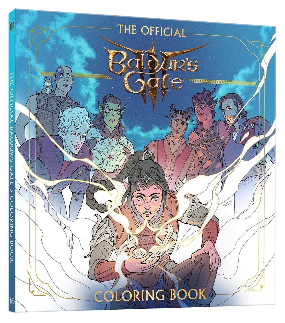 The Official Baldur's Gate 3 Coloring Book by Official Dungeons & Dragons Licensed - ISBN: 9780593840009