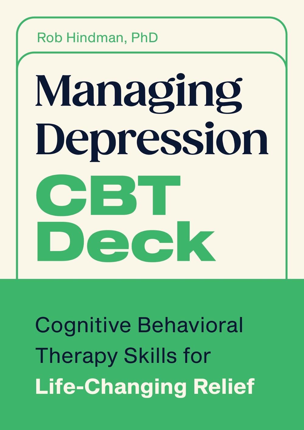 Managing Depression CBT Deck, 9780593886021