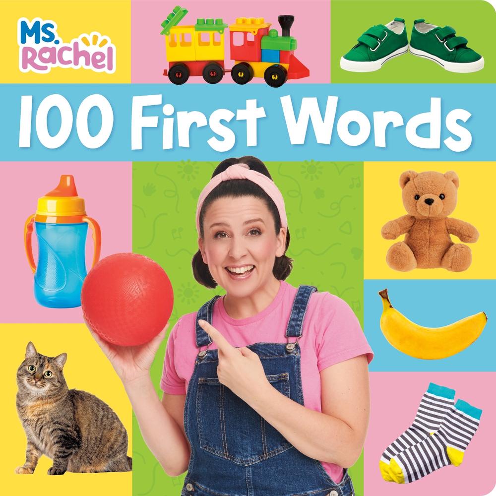 100 First Words (Ms. Rachel), 9780593898642