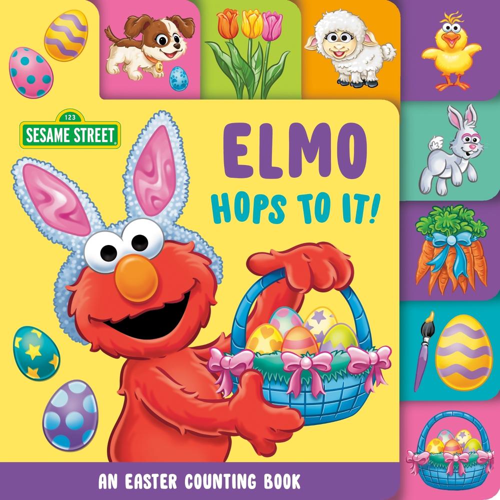 Elmo Hops to It! An Easter Counting Book (Sesame Street), 9780593900055