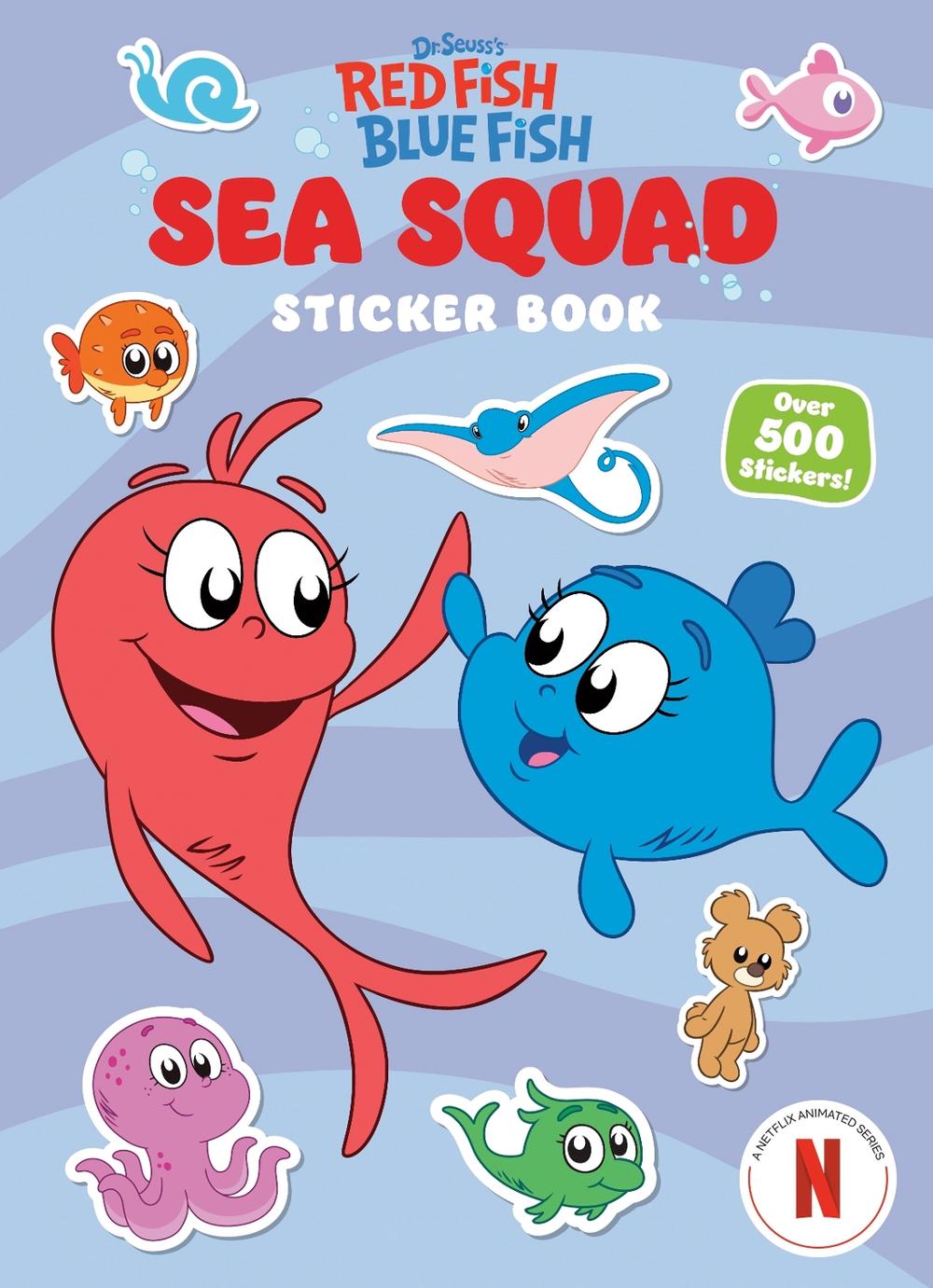 Sea Squad Sticker Book (Dr. Seuss's Red Fish Blue Fish) by Theodor S. Geisel - ISBN: 9780593905456