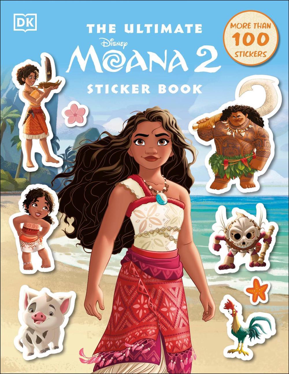 Disney Moana 2 Ultimate Sticker Book, 9780593964200