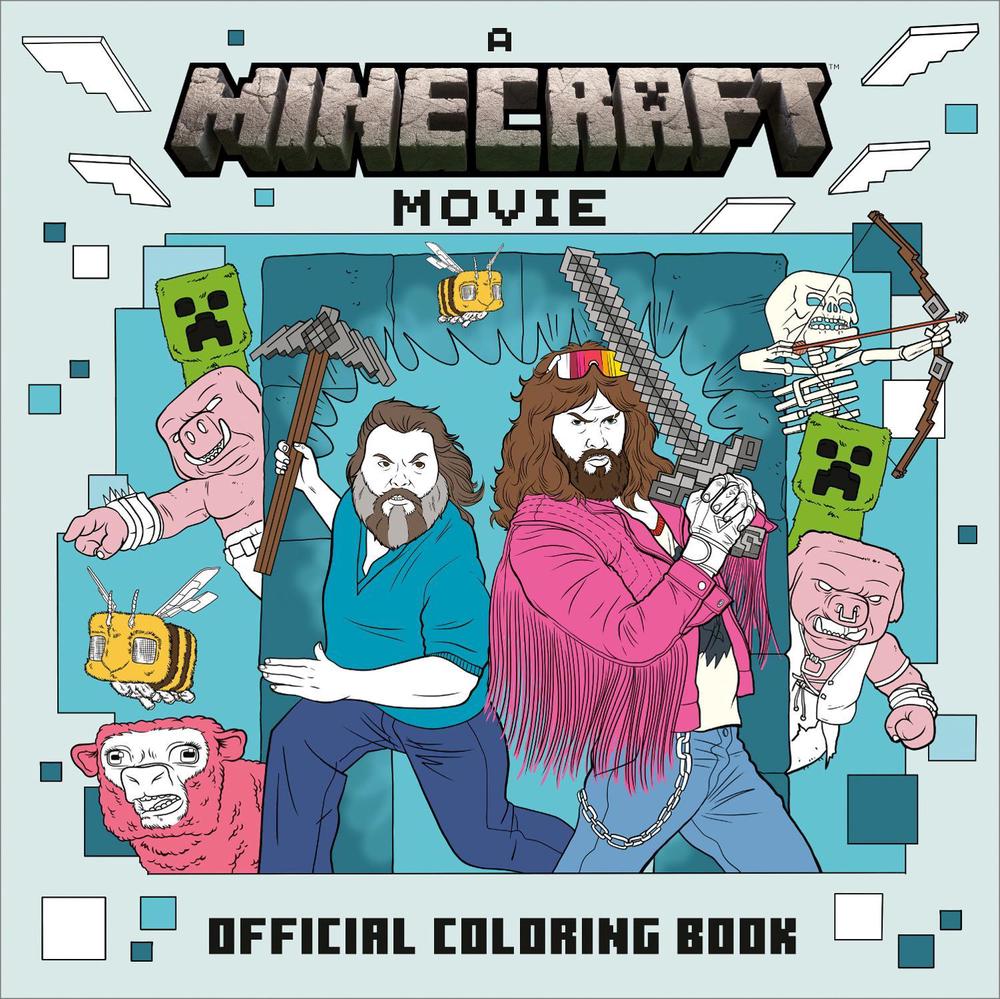 A Minecraft Movie Official Coloring Book, 9780593972786