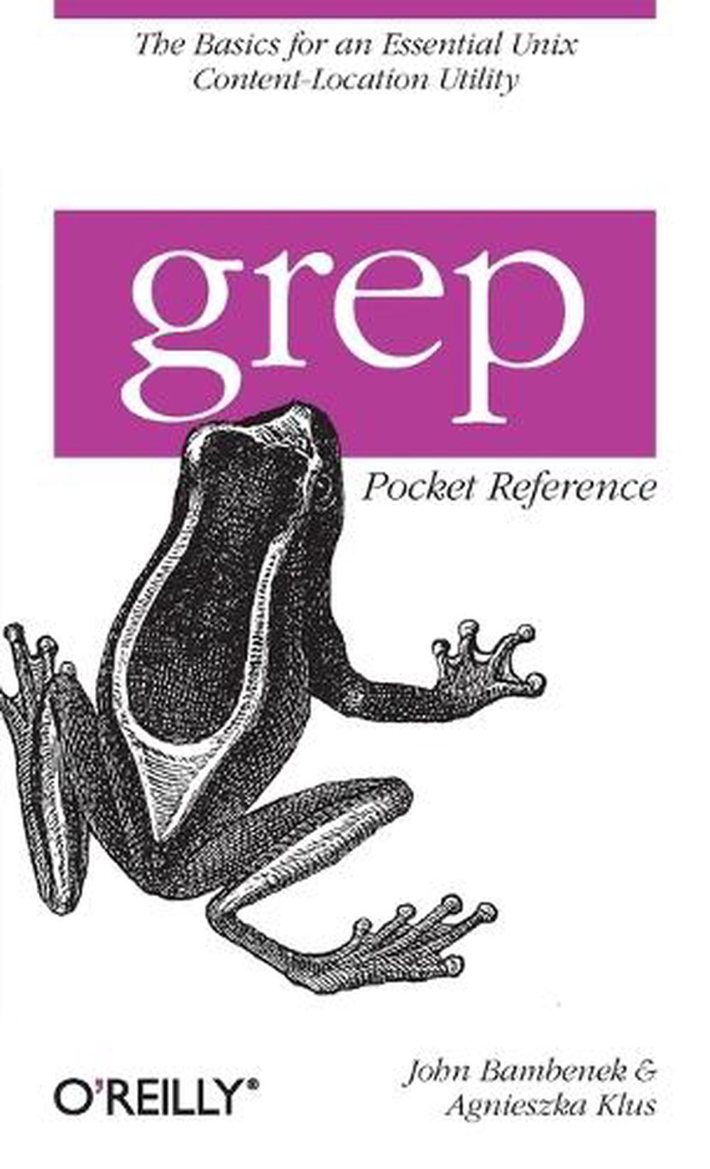 Grep Pocket Reference, 9780596153601