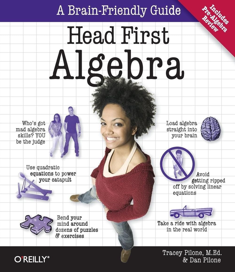 First Algebra Head First Algebra by Tracey Pilone, Paperback, 9780596514860 | Buy ...