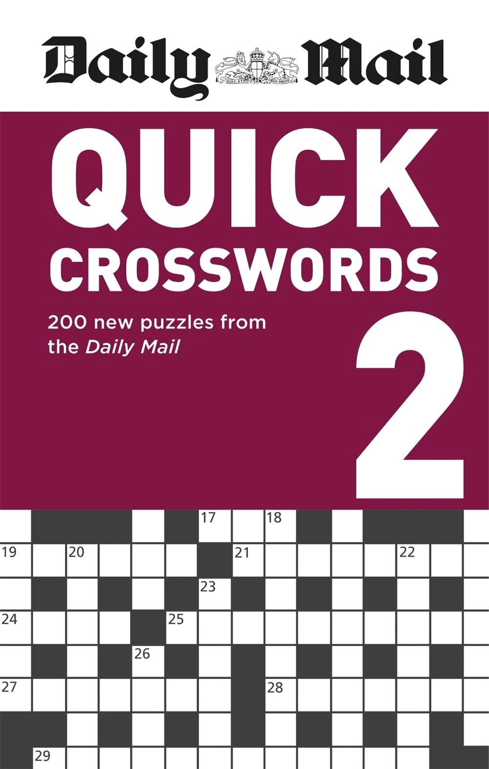 Daily Mail Quick Crosswords Volume 2 by Daily Mail - ISBN: 9780600636243