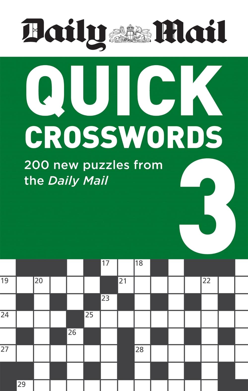 Daily Mail Quick Crosswords Volume 3, 9780600636762