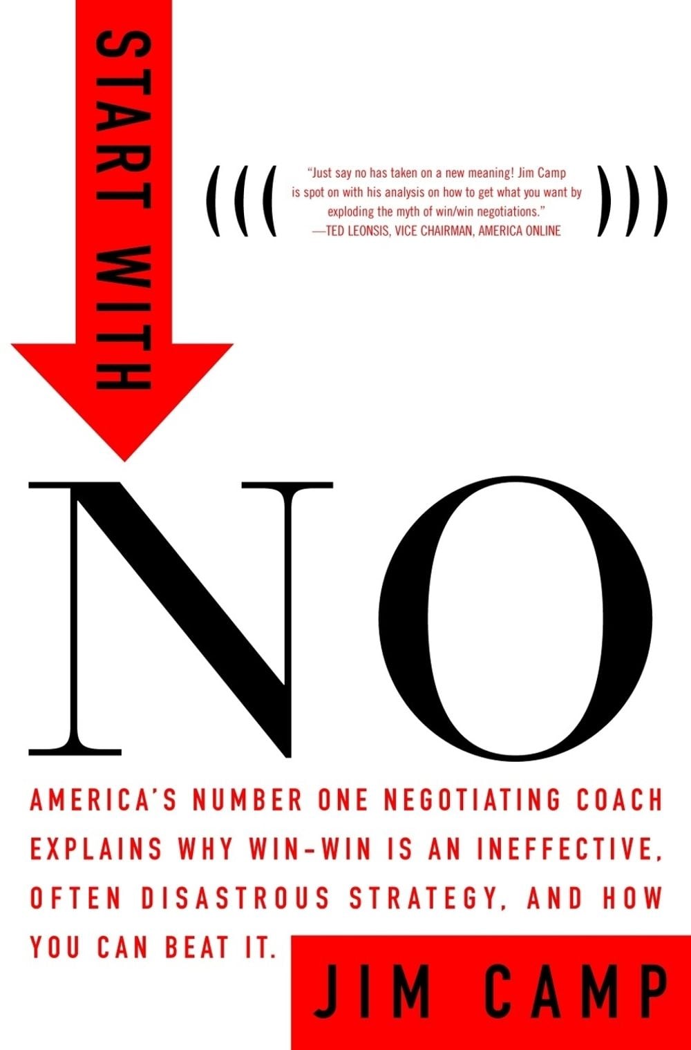 Start with No by Jim Camp - ISBN: 9780609608005