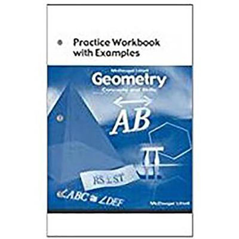 McDougal Littell Concepts & Skills Practice Workbook with Examples Geometry by Ron Larson