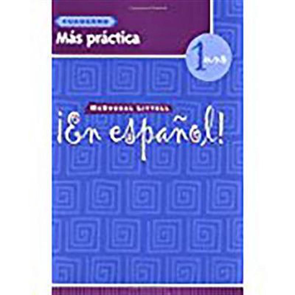 Mas Practica en Espanol!: Level 1 [With Workbook and Review Bookmarks ...