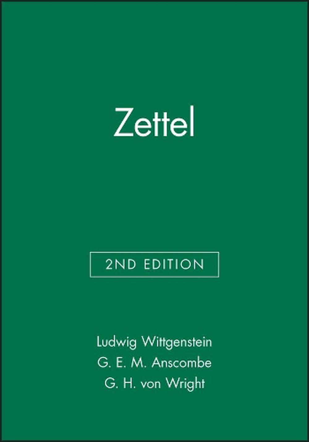 Zettel, 9780631128236