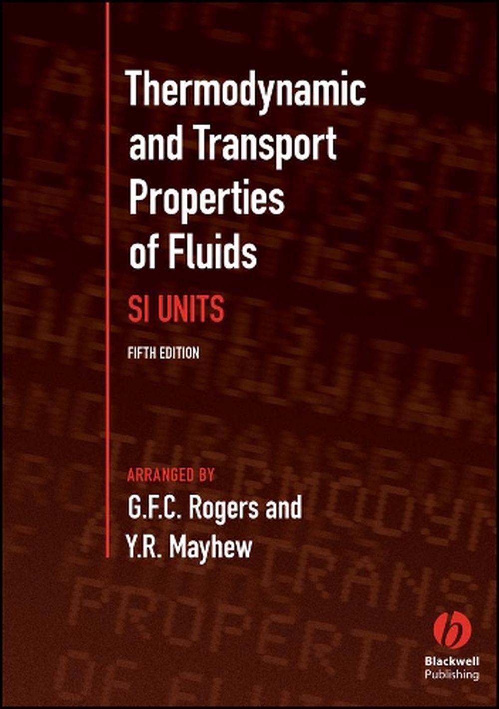 Thermodynamic and Transport Properties of Fluids, 9780631197034