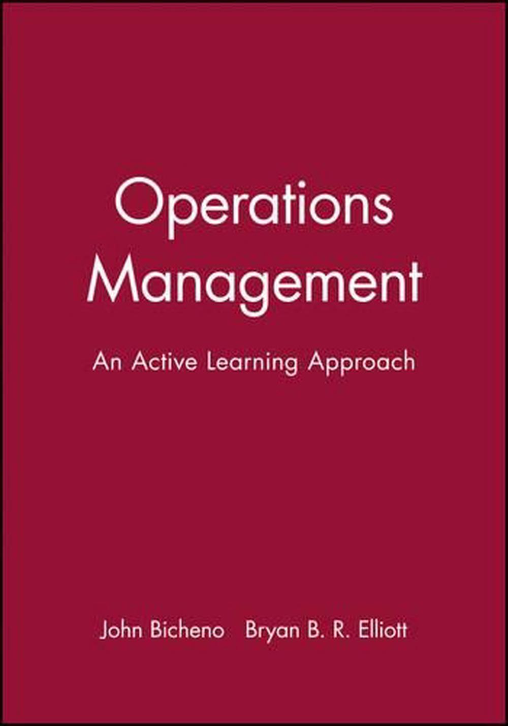 Operations Management, 9780631201809