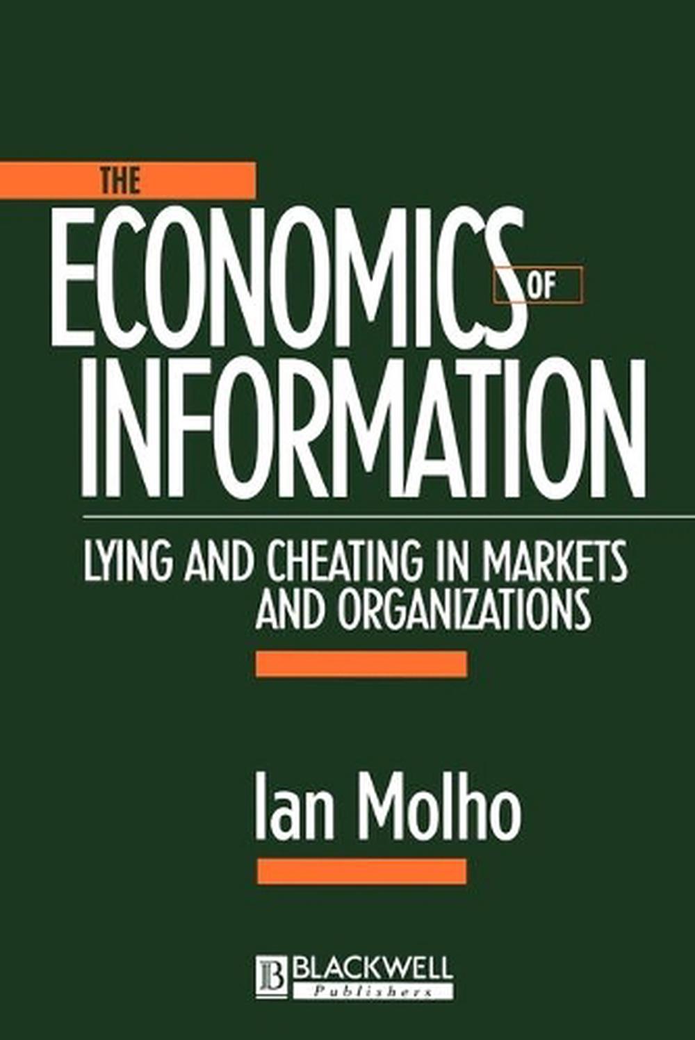 The Economics of Information, 1st Edition, 9780631206668