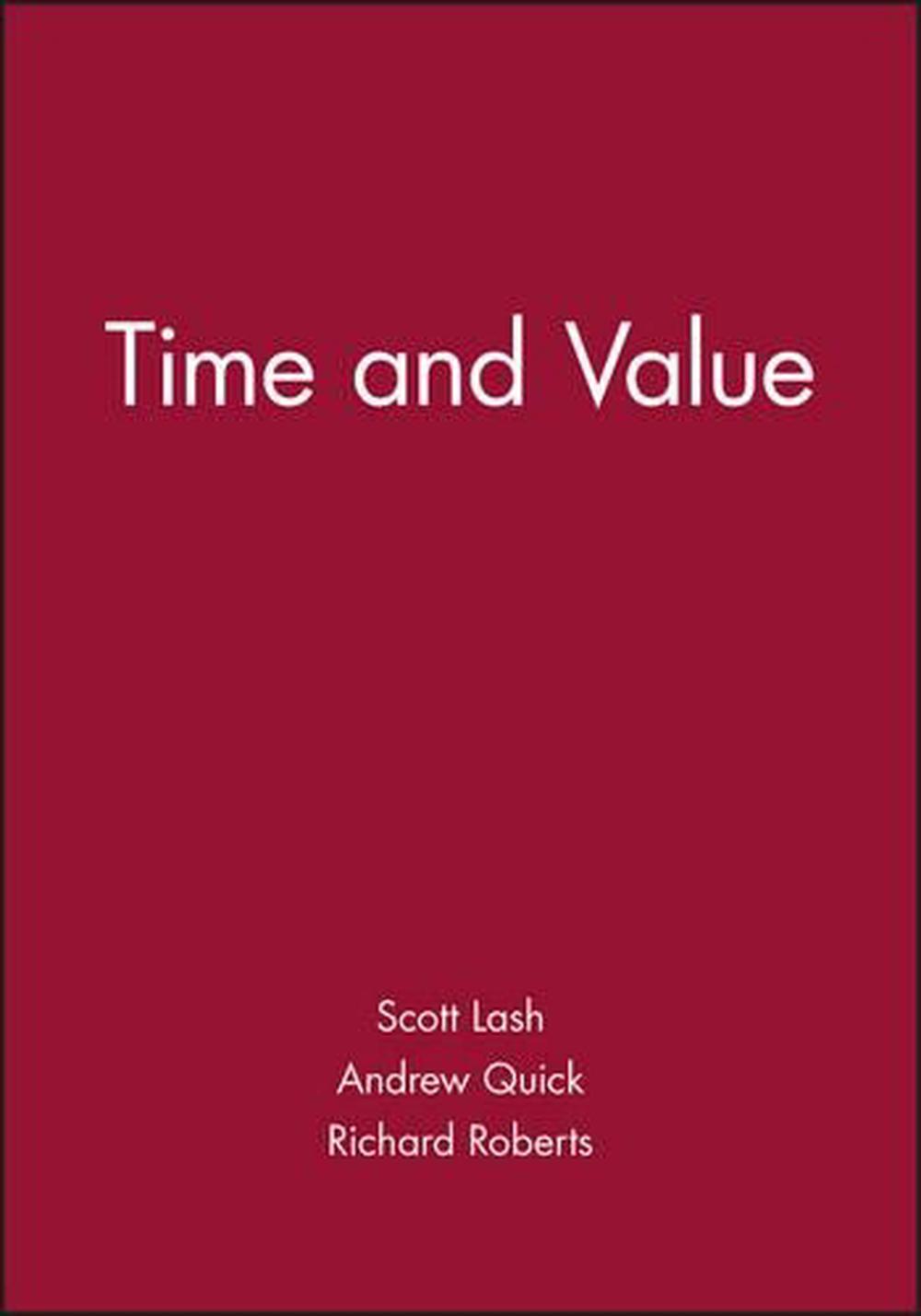 Time and Value, 1st Edition, 9780631210030