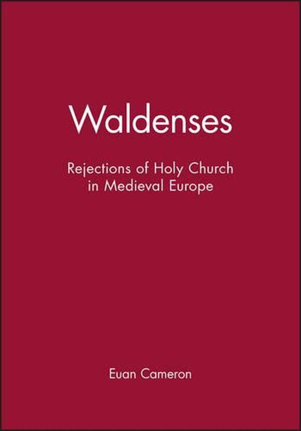 Waldenses, 1st Edition, 9780631224976