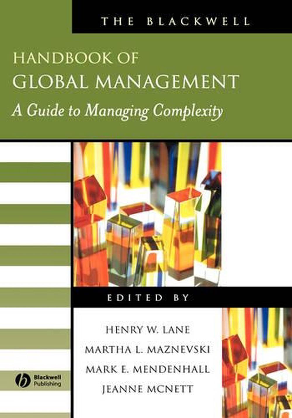 The Blackwell Handbook of Global Management, 9780631231936