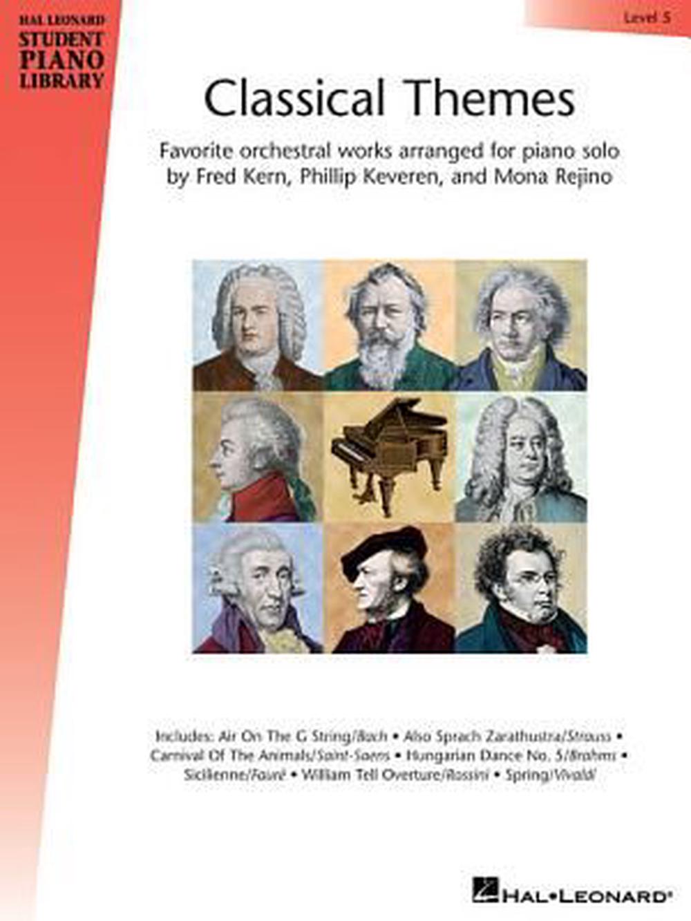 Classical Themes - Level 5: Hal Leonard Student Piano Library, 9780634051012