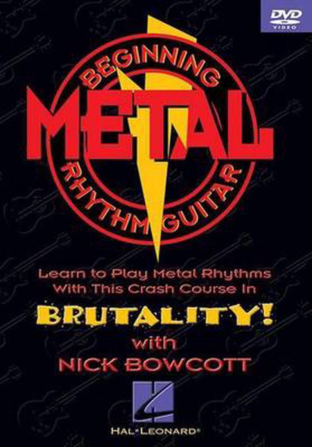 Beginning Metal Rhythm Guitar, 9780634084164