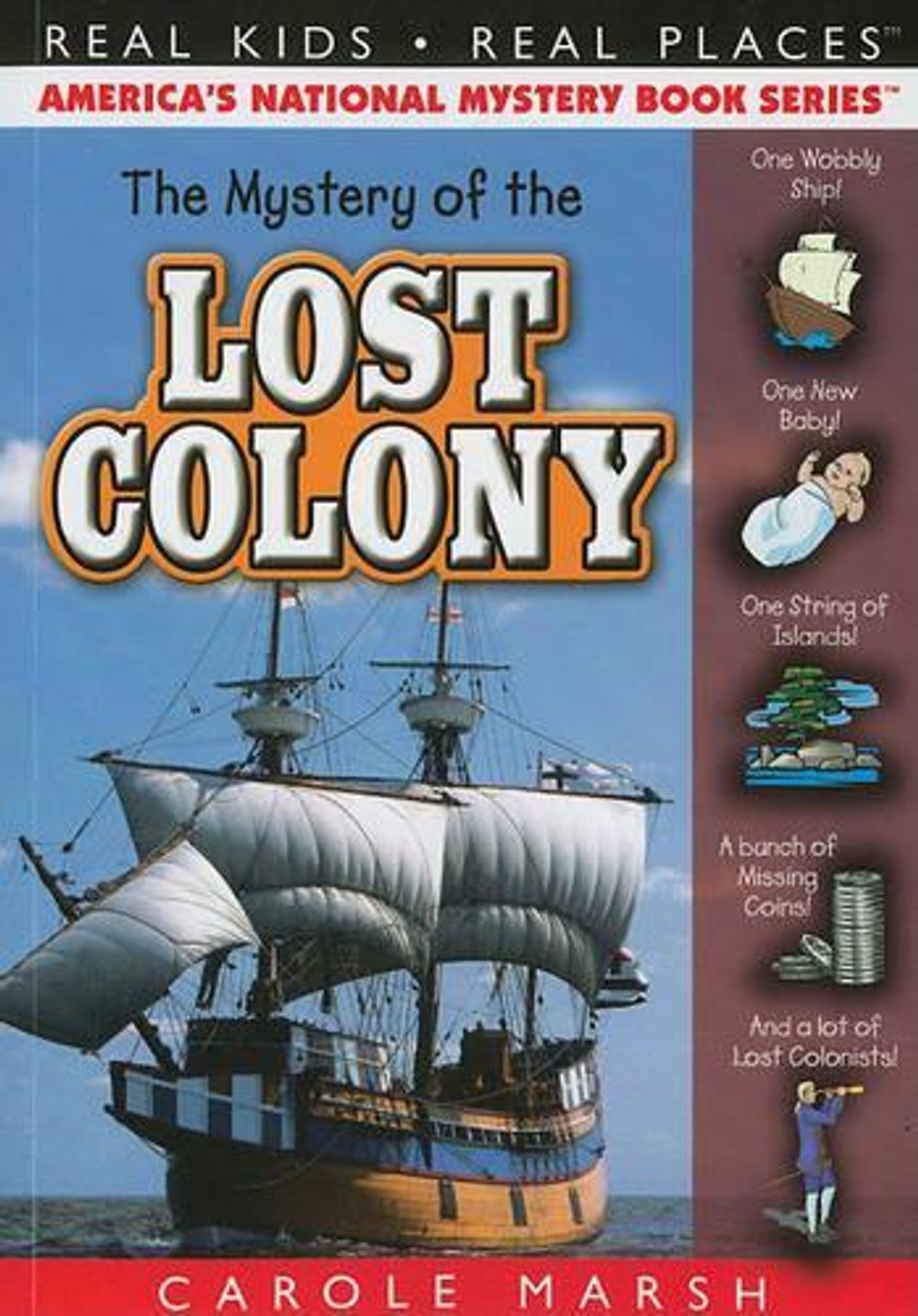 The Mystery of the Lost Colony by Carole Marsh, Paperback ...