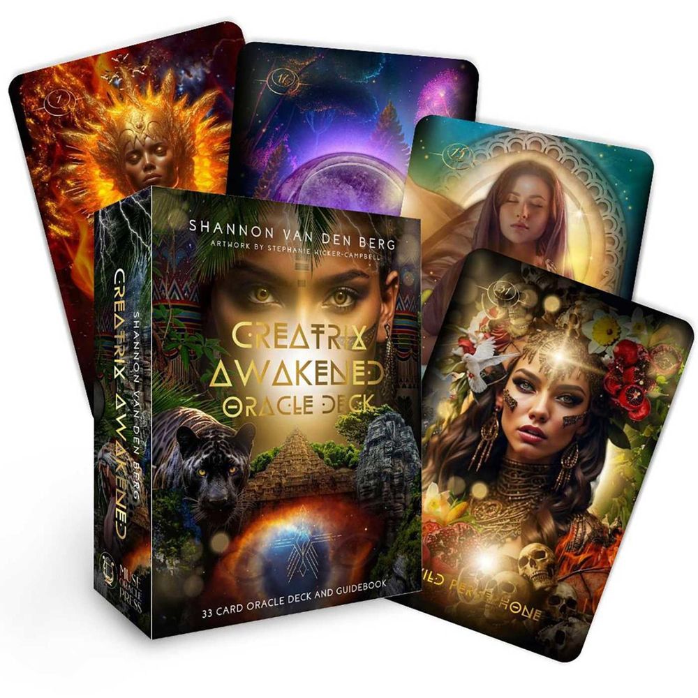 Creatrix Awakened Oracle Deck by Shannon Van Den Berg - ISBN: 9780645885040