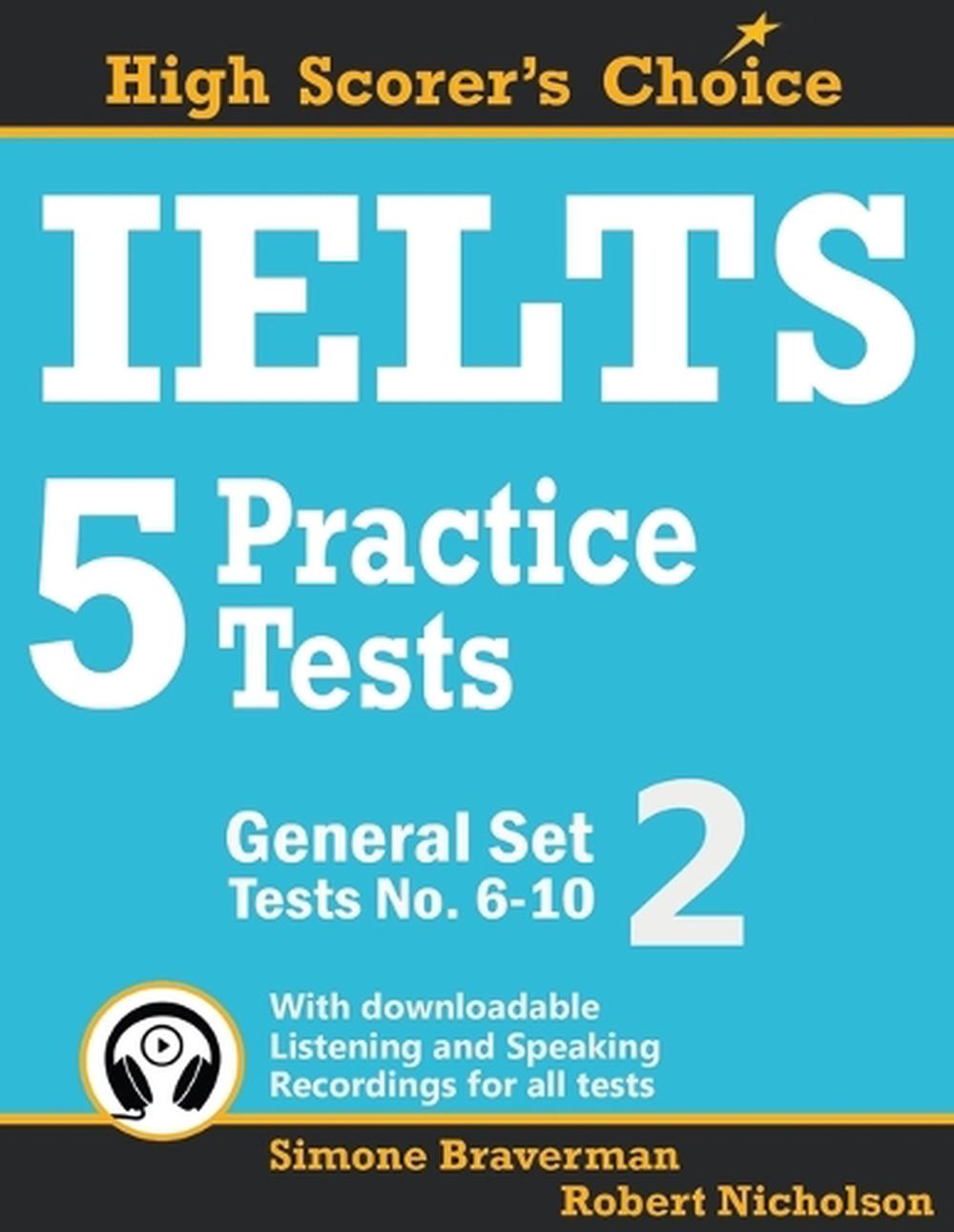IELTS 5 Practice Tests General Test 6-10, 9780648000013