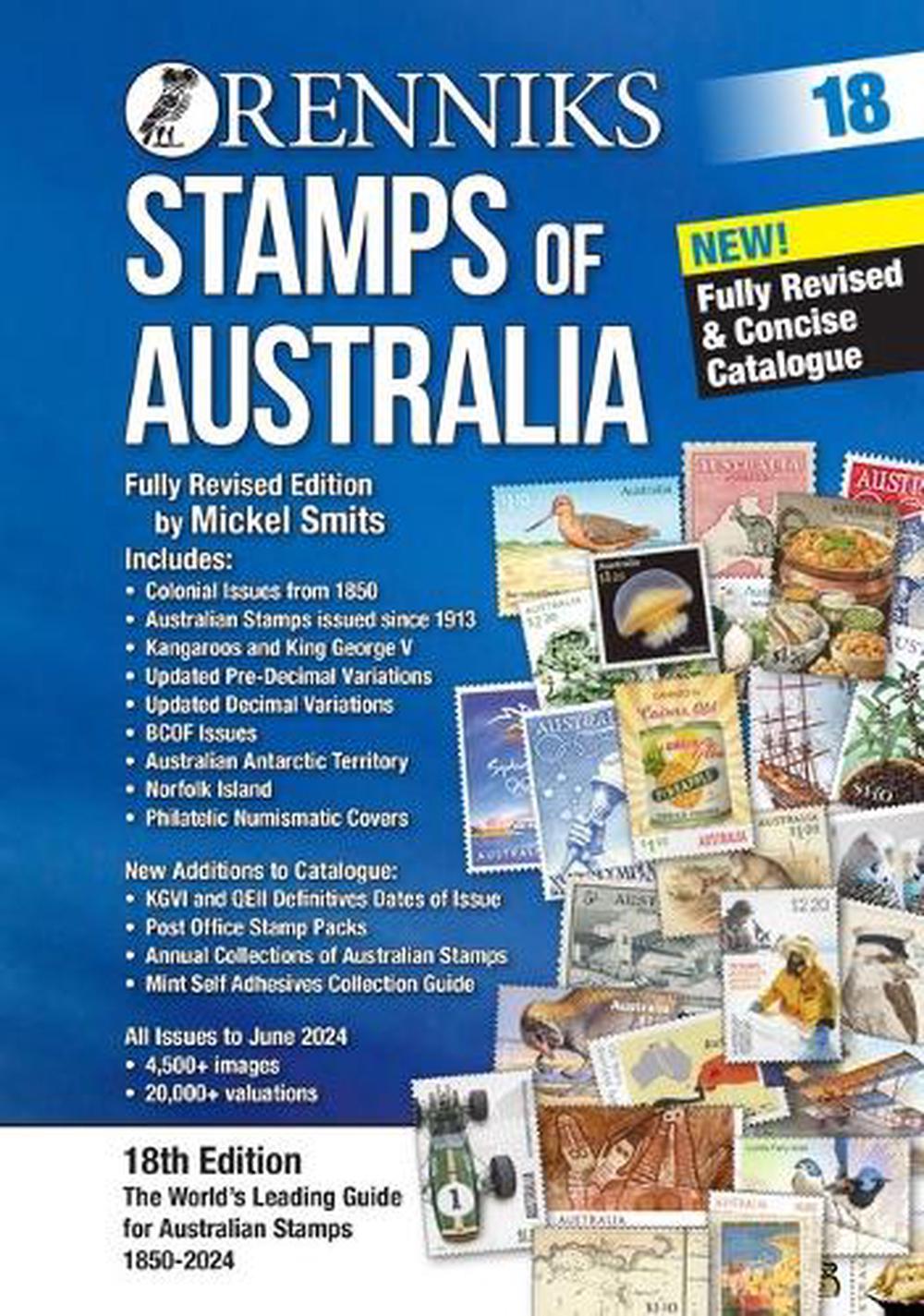 Renniks Stamps of Australia 18th Edition, 9780648793649