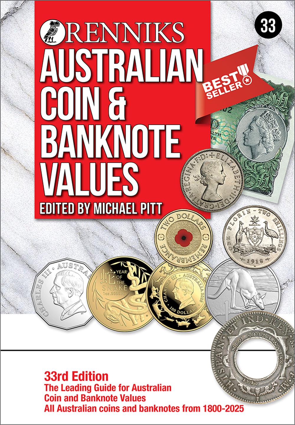 Renniks Australian Coin & Banknote Values 33rd Edition, 9780648793670