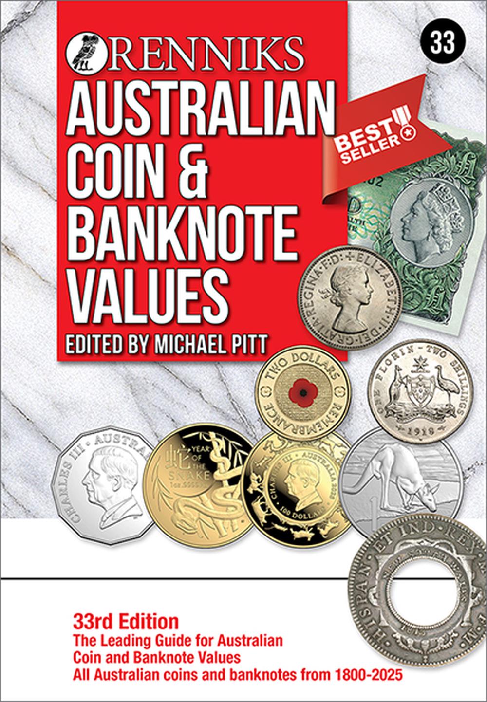 Renniks Australian Coin & Banknote Values 33rd Edition, 9780648793687