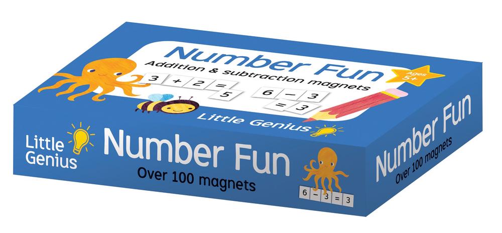 Little Genius Magnetic Wordplay - Number Fun, 9780655205272